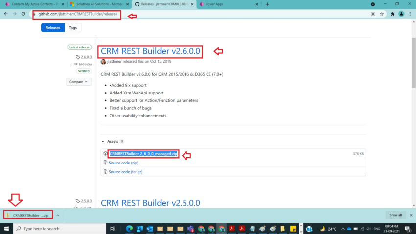Use CRM REST Builder in Dynamics CRM